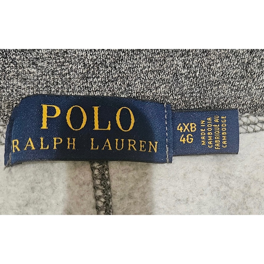 Polo Ralph Lauren Sweatpants Mens 4XB Gray Fleece Drawstring Joggers - Picture 3 of 7